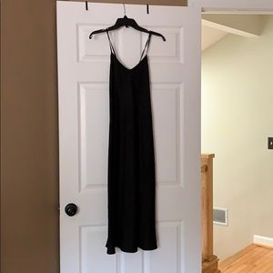 Beautiful black slip dress